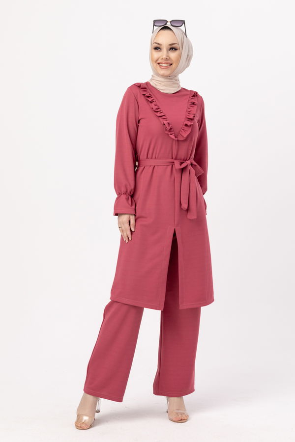 TUNIK PANTOLON Pembe - 3513