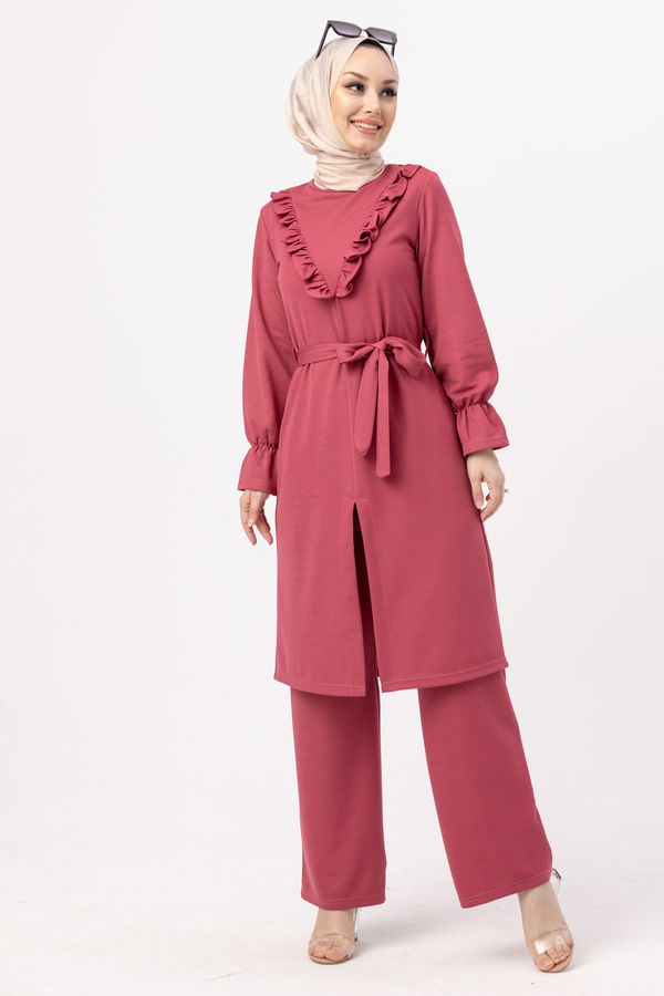 TUNIK PANTOLON Pembe - 3513