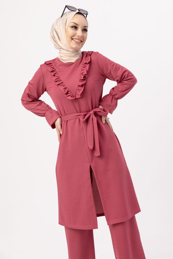 TUNIK PANTOLON Pembe - 3513