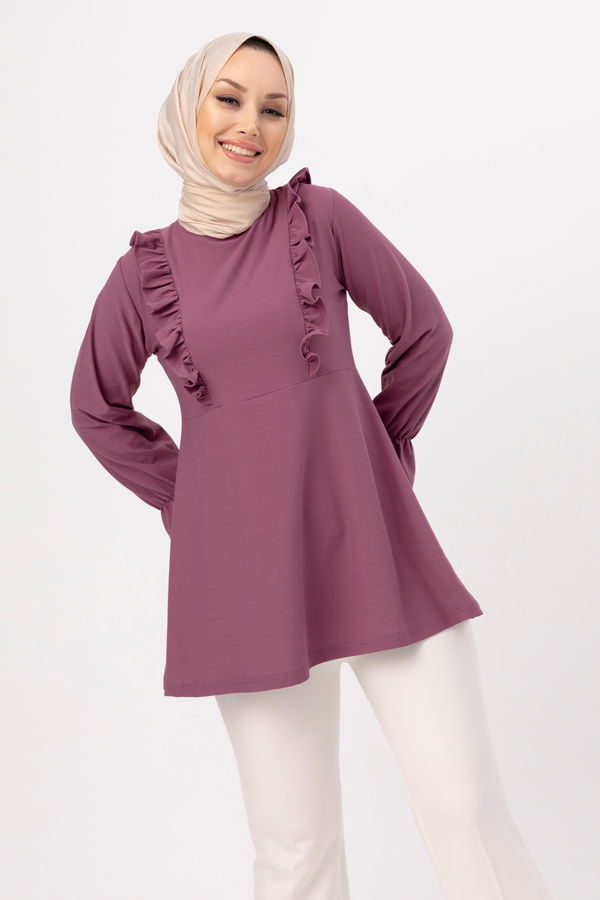 Tunık KOYU LILA - 3284 Lila - 3284 LİLA