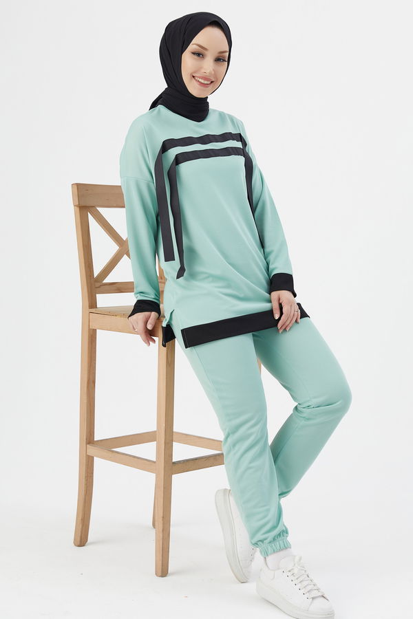 TUNIK PANTOLON Yeşil - 3375