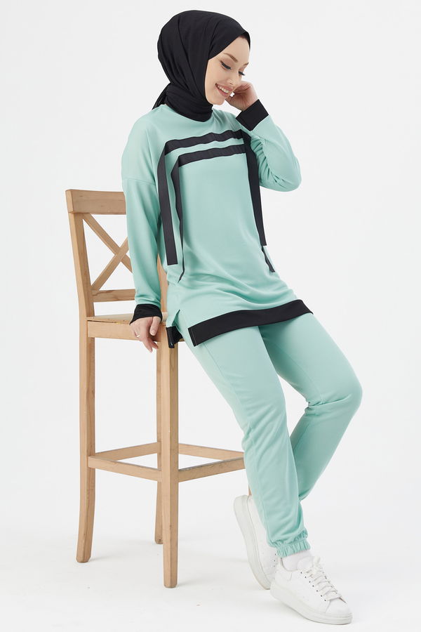 TUNIK PANTOLON Yeşil - 3375