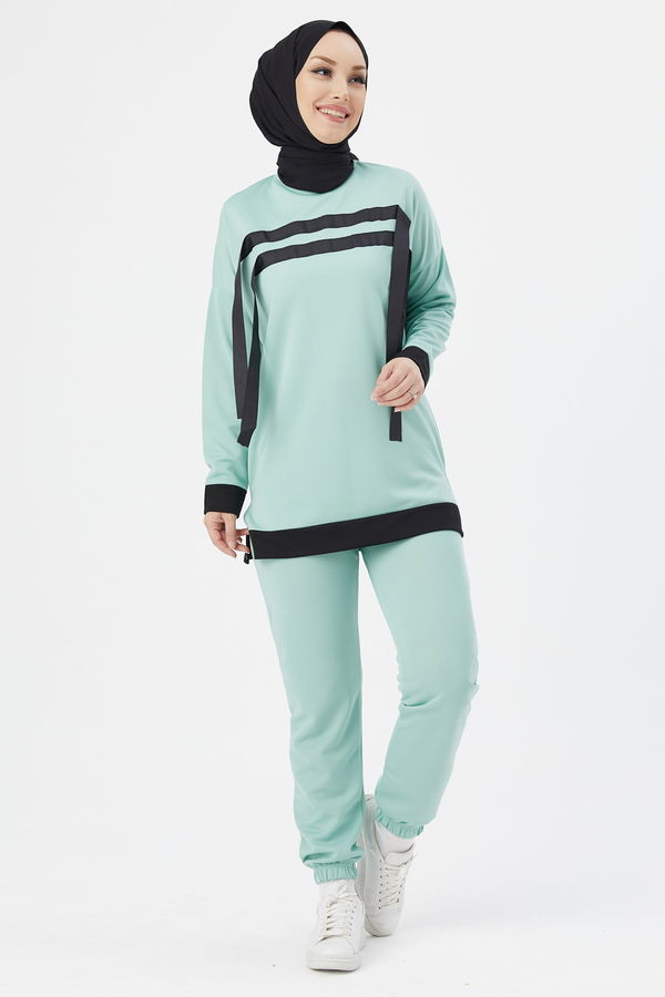 TUNIK PANTOLON Yeşil - 3375