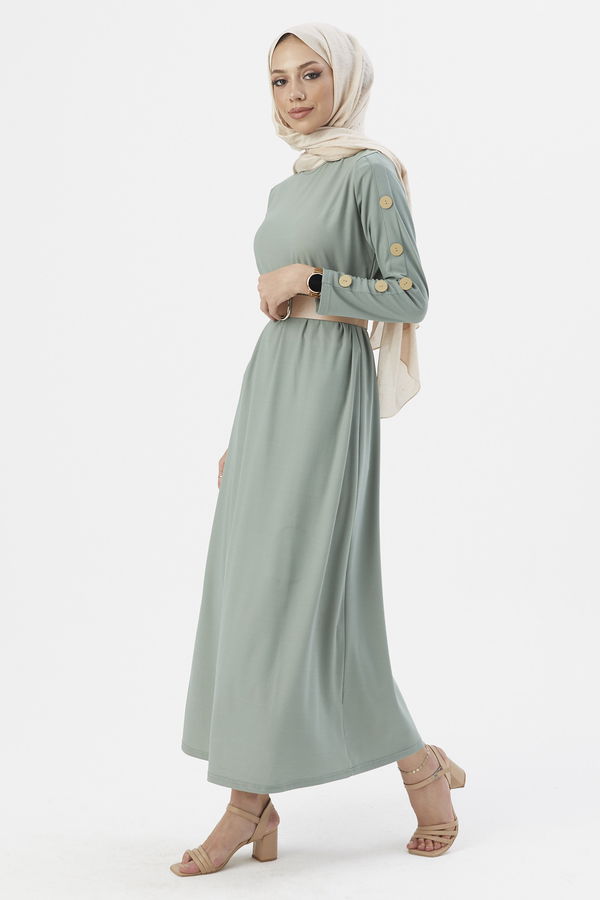 Elbıse Yeşil - 2789 YEŞİL