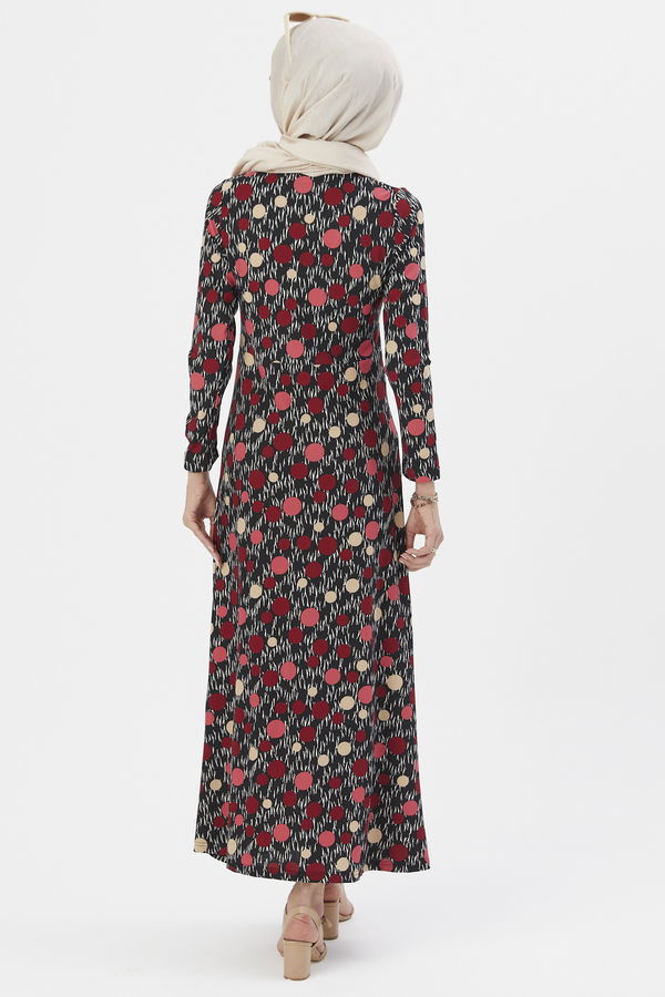 ELBISE Bordo - 8799