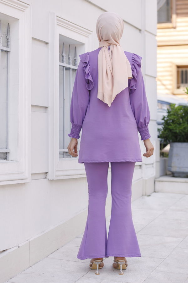Tunik Pantolon Lila - 3967 LİLA