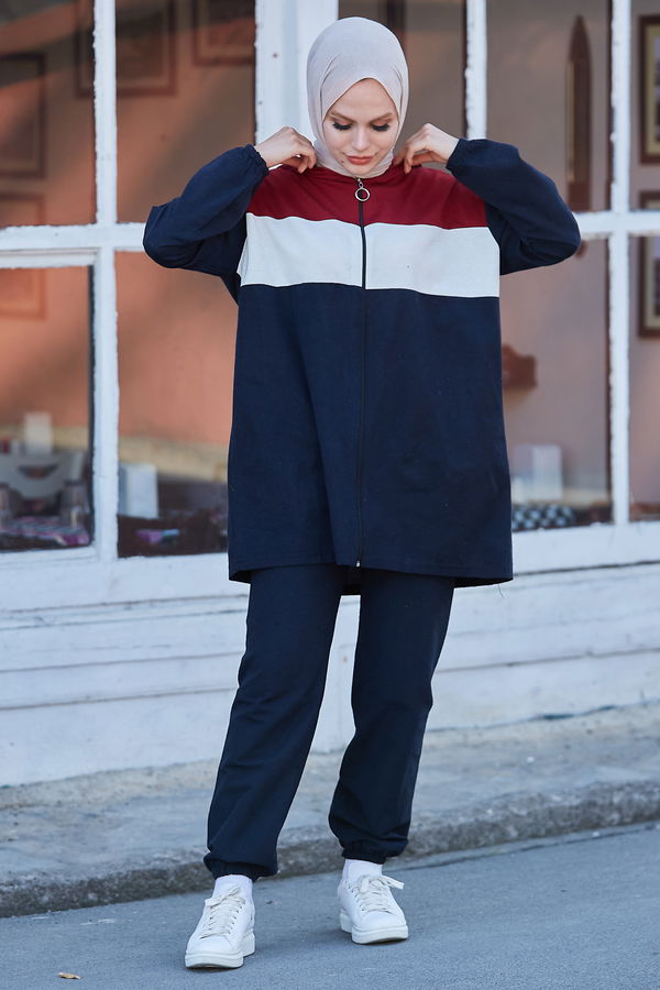 Eşofman Takımı Bordo - 10509 BORDO