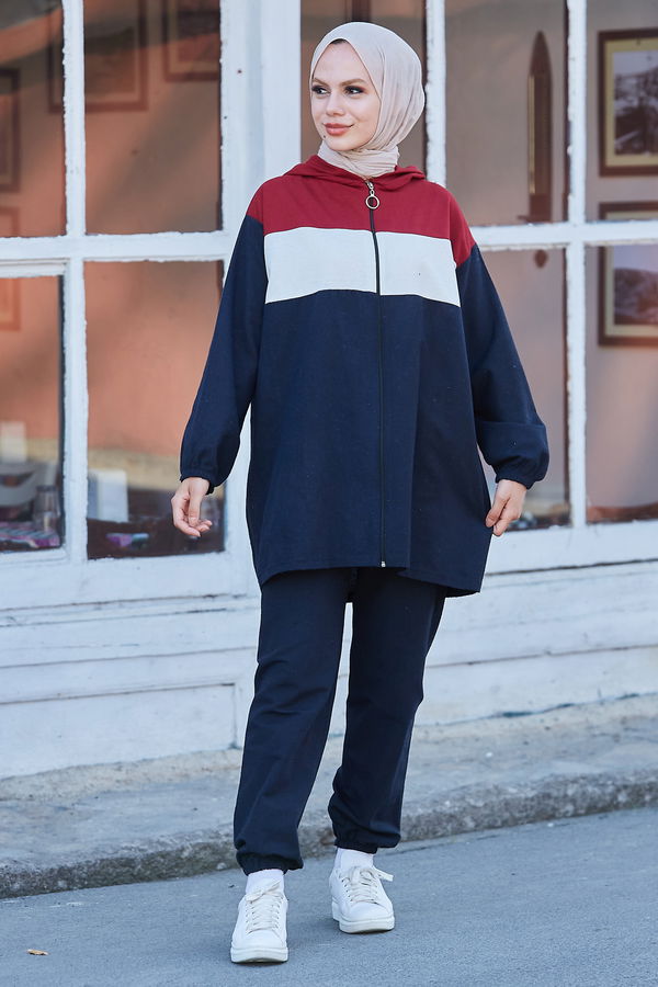 Eşofman Takımı Bordo - 10509 BORDO