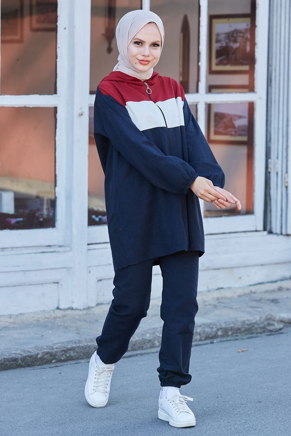 Eşofman Takımı Bordo - 10509 BORDO