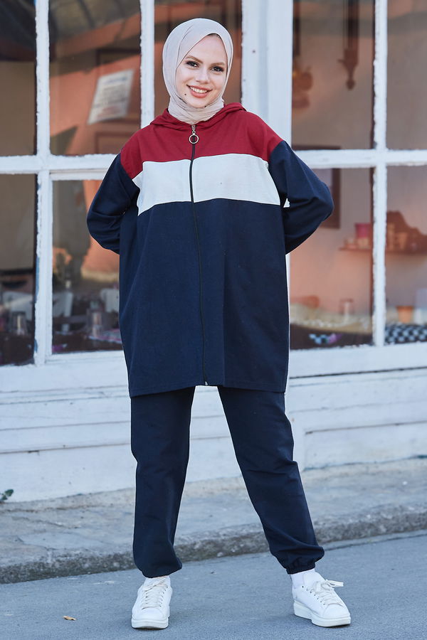 Eşofman Takımı Bordo - 10509 BORDO