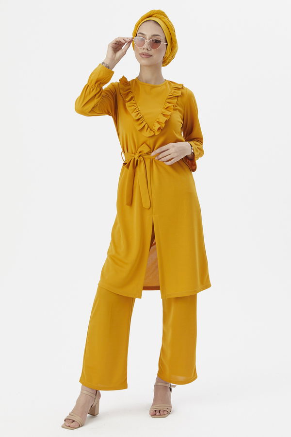 TUNIK PANTOLON Sarı - 3513