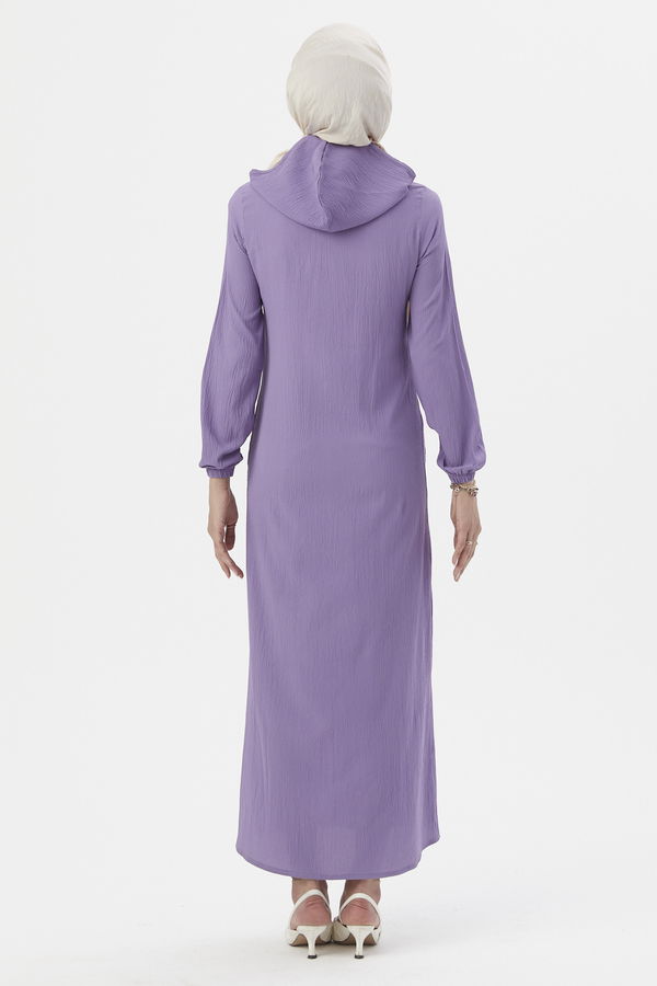 Elbıse Lila - 3552 LİLA