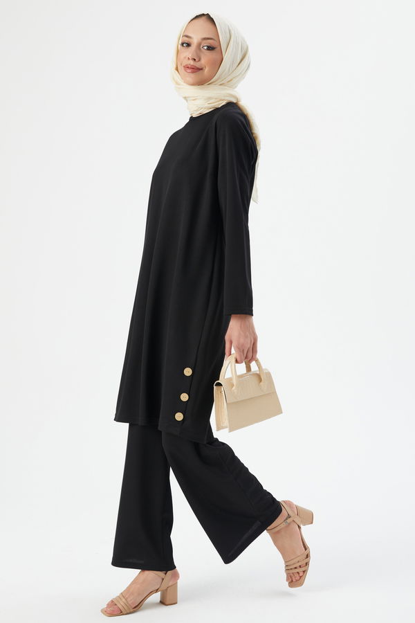 TUNIK PANTOLON Siyah - 3516