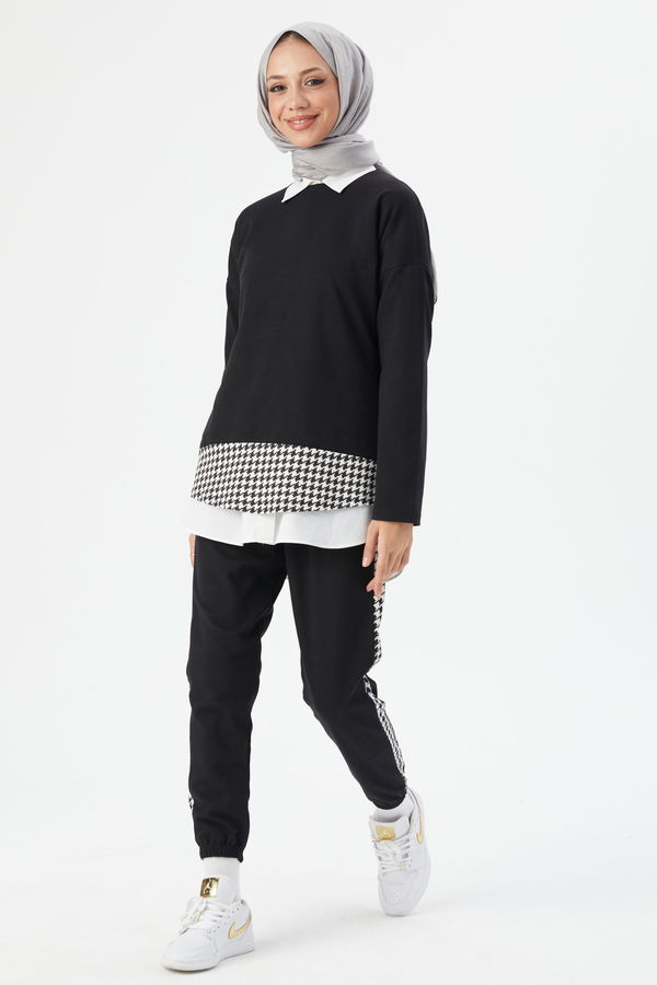 TUNIK PANTOLON Siyah - 8830 SİYAH