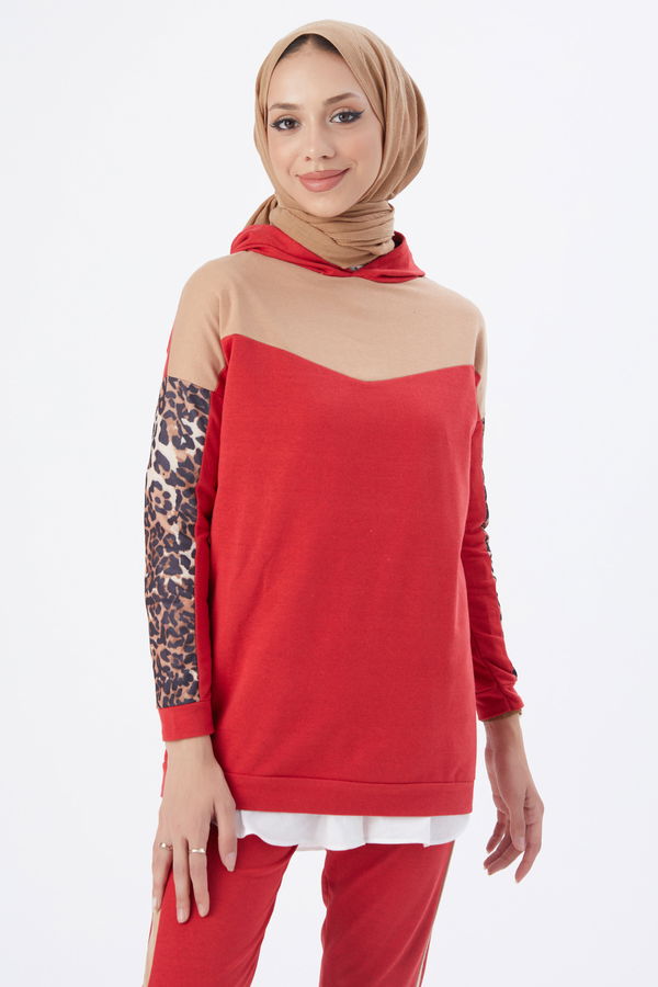 TUNIK PANTOLON Kırmızı - 3095 Kırmızı