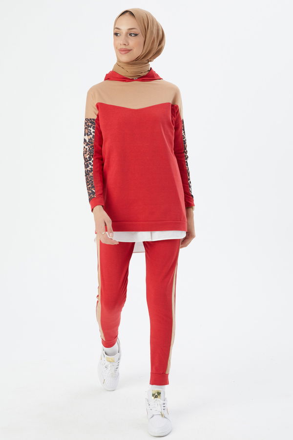 TUNIK PANTOLON Kırmızı - 3095 Kırmızı