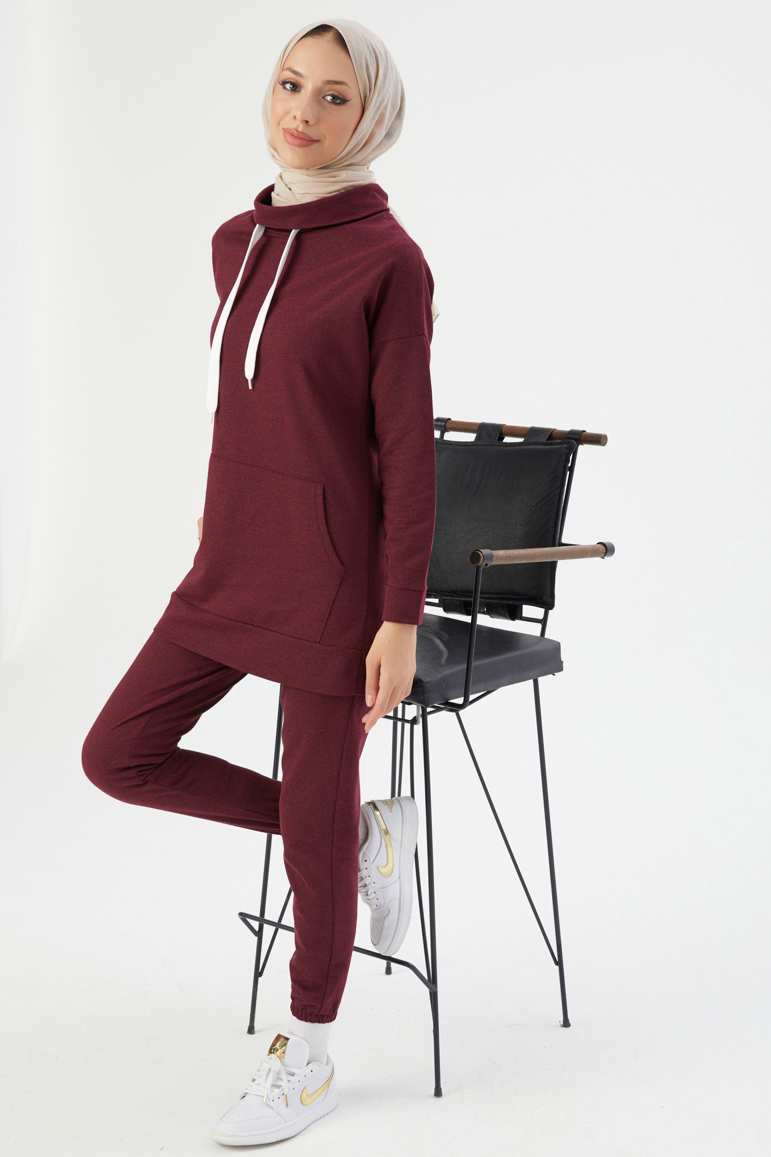 Tunık Pantolon Bordo - 3471 BORDO