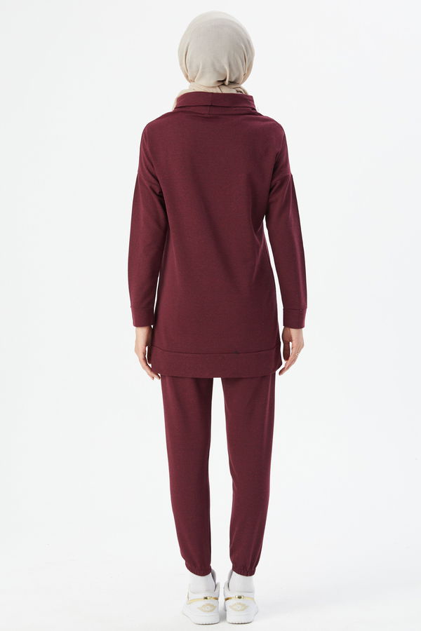 Tunık Pantolon Bordo - 3471 BORDO