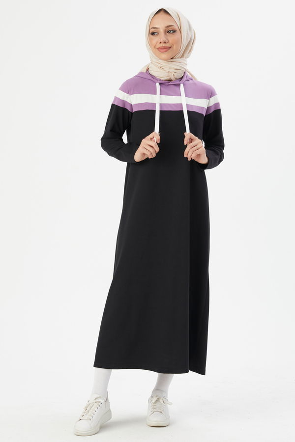 GARNILI ELBISE Lila - 3090