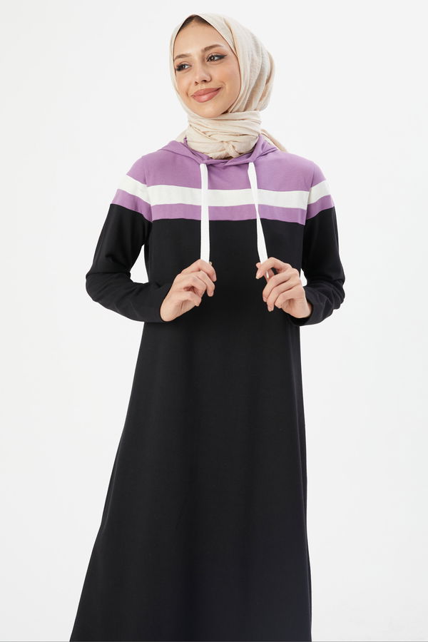 GARNILI ELBISE Lila - 3090