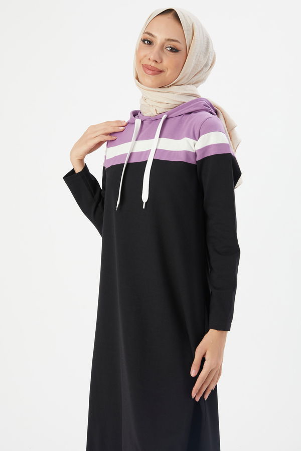 GARNILI ELBISE Lila - 3090