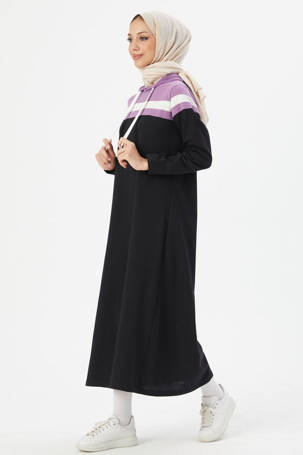 GARNILI ELBISE Lila - 3090