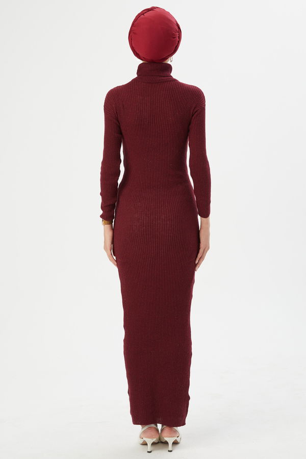 Elbise Bordo - 20868 BORDO