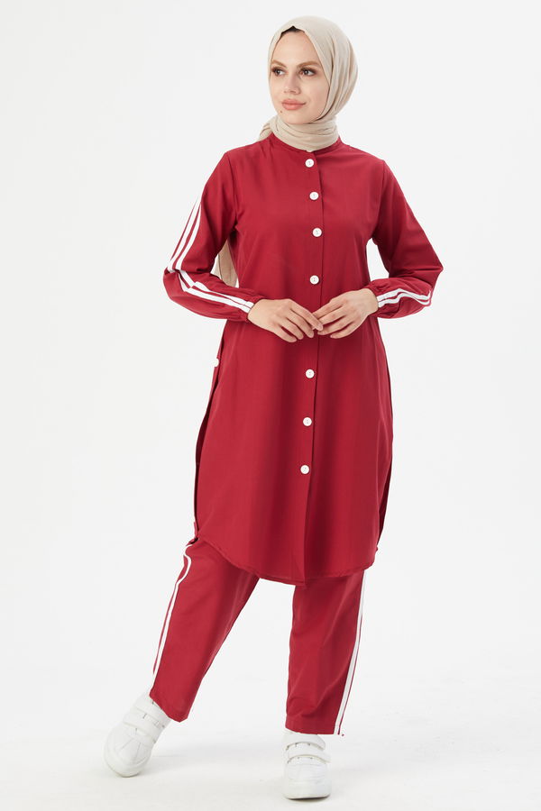 TUNIK PANTOLON Bordo - 3577 BORDO