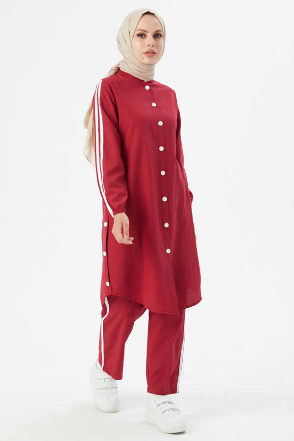 TUNIK PANTOLON Bordo - 3577 BORDO