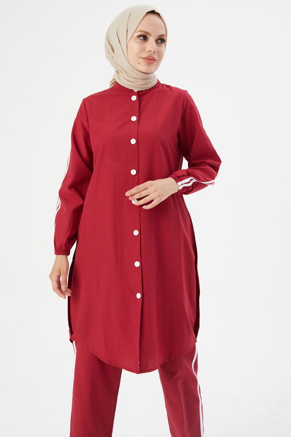 TUNIK PANTOLON Bordo - 3577 BORDO