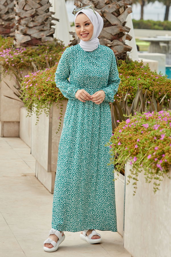 Elbise Yeşil - 10327