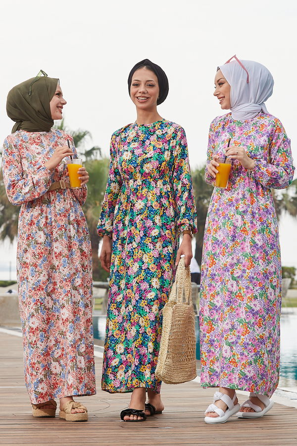 Elbise Lila - 10334 LİLA