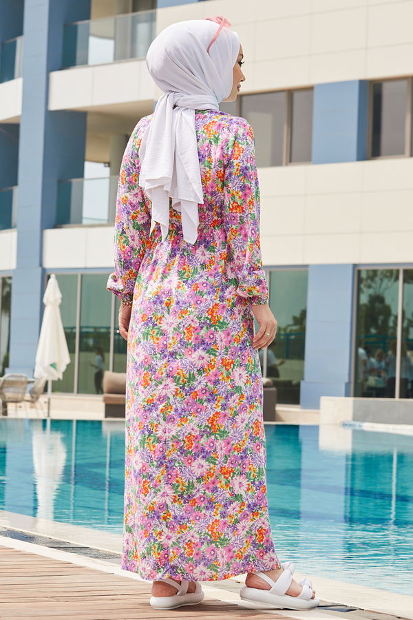Elbise Lila - 10334 LİLA