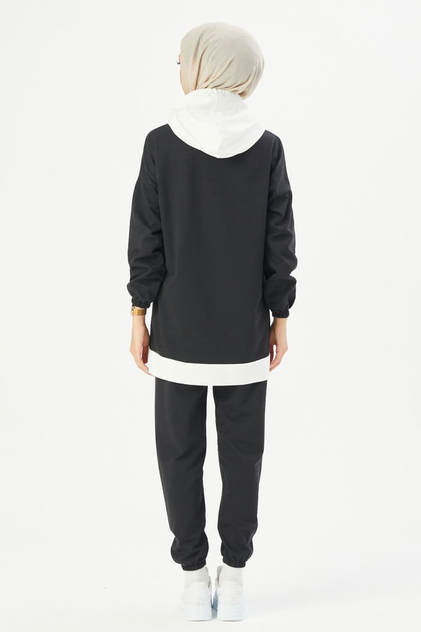 Tunik Pantolon Siyah - 3930