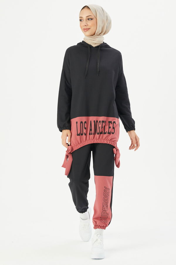 Tunik Pantolon Pembe - 3938 PEMBE