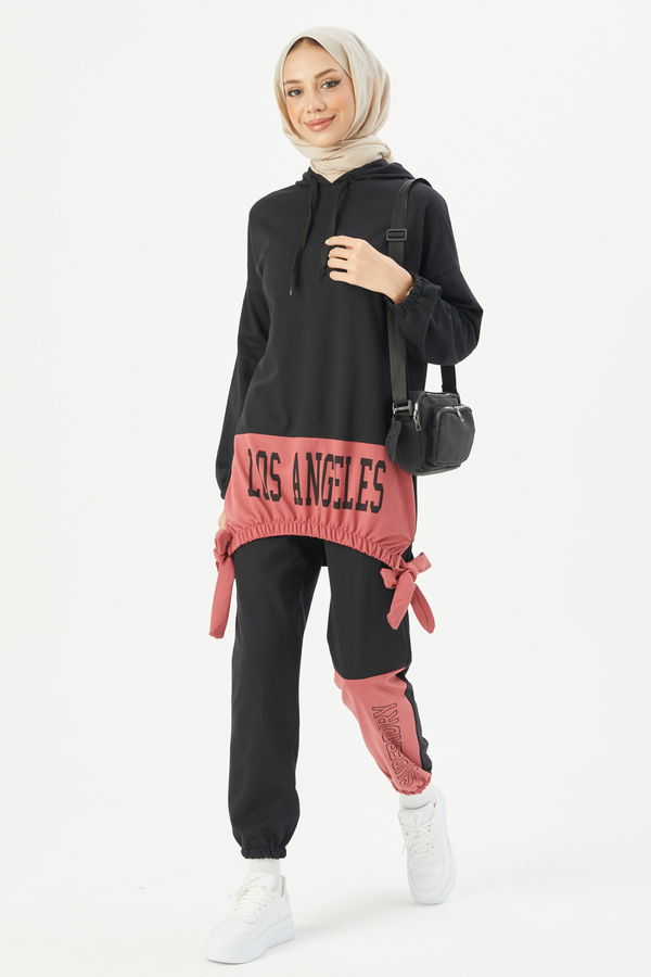 Tunik Pantolon Pembe - 3938 PEMBE