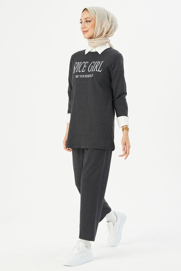 Tunik Pantolon Antrasit - 3941 ANTRASİT