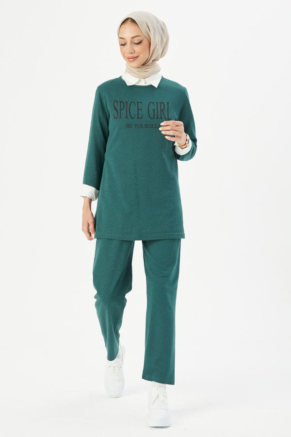 Tunik Pantolon Yeşil - 3941