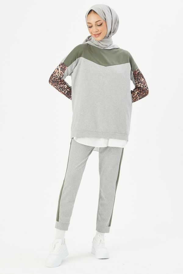 TUNIK PANTOLON Gri - 3095 GRİ