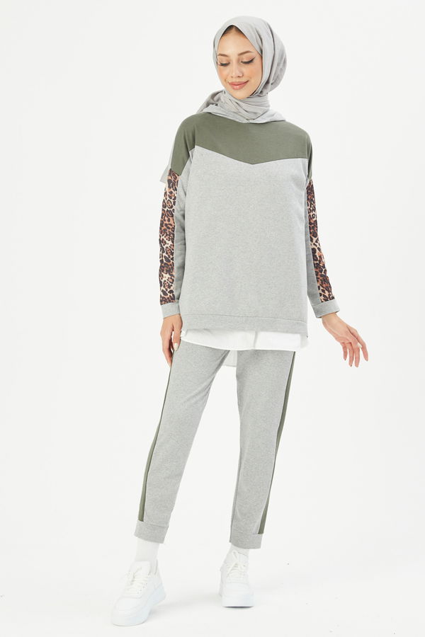 TUNIK PANTOLON Gri - 3095 GRİ