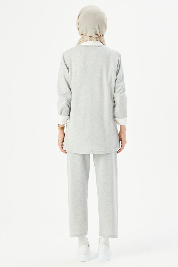 Tunik Pantolon Gri - 3941 GRİ