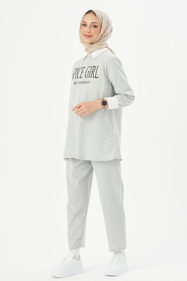 Tunik Pantolon Gri - 3941 GRİ