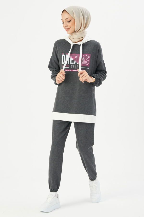 Tunik Pantolon Antrasit - 3930 ANTRASİT