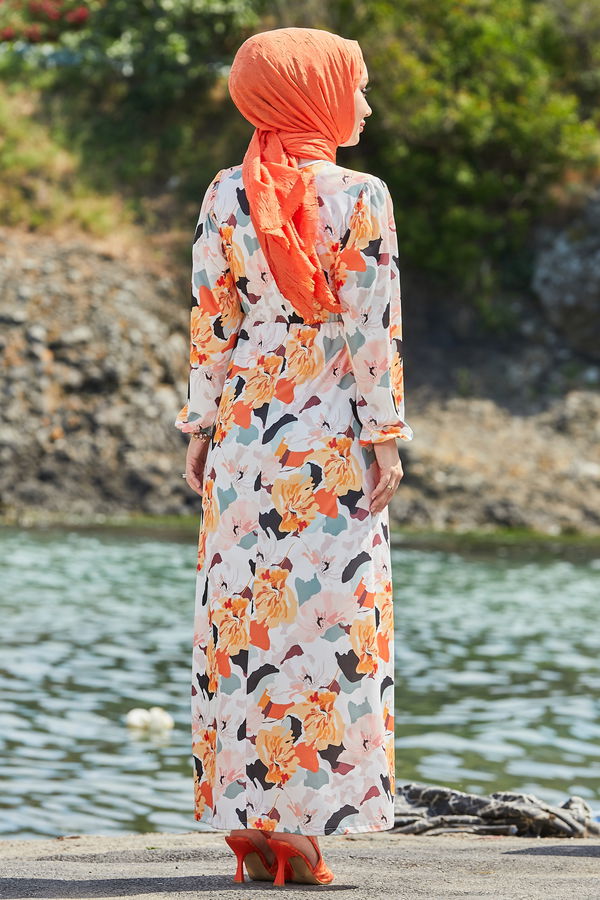 Elbise Sarı - 10359 Sarı