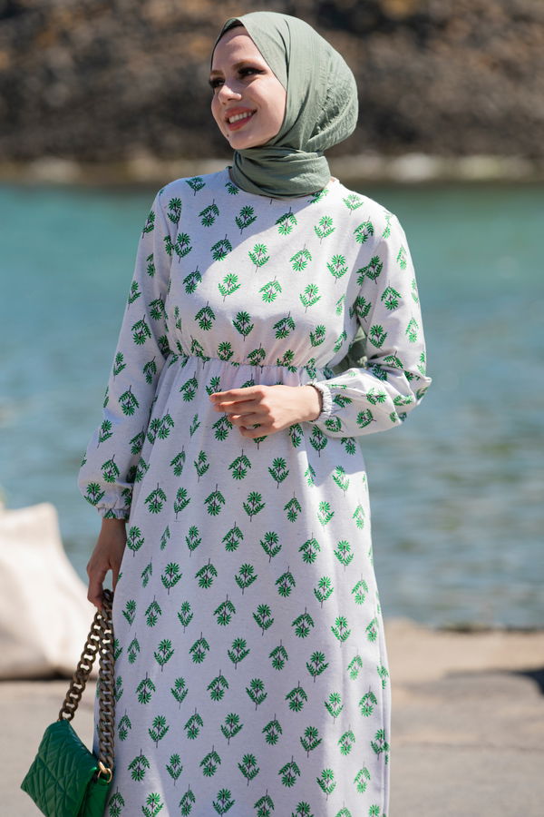 Elbise Yeşil - 10350