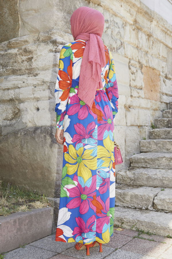 Elbise Mavi - 10340 MAVİ