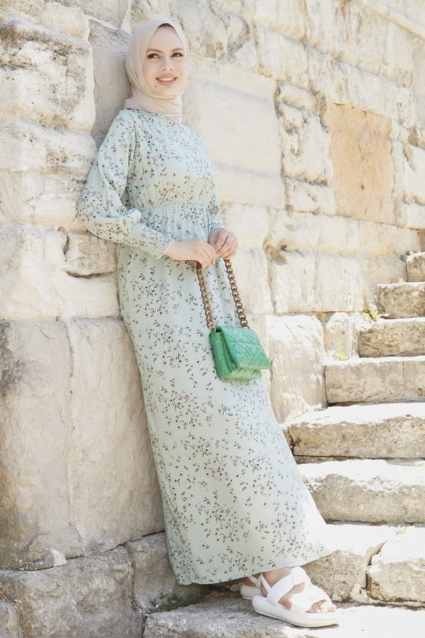 Elbise Yeşil - 10344