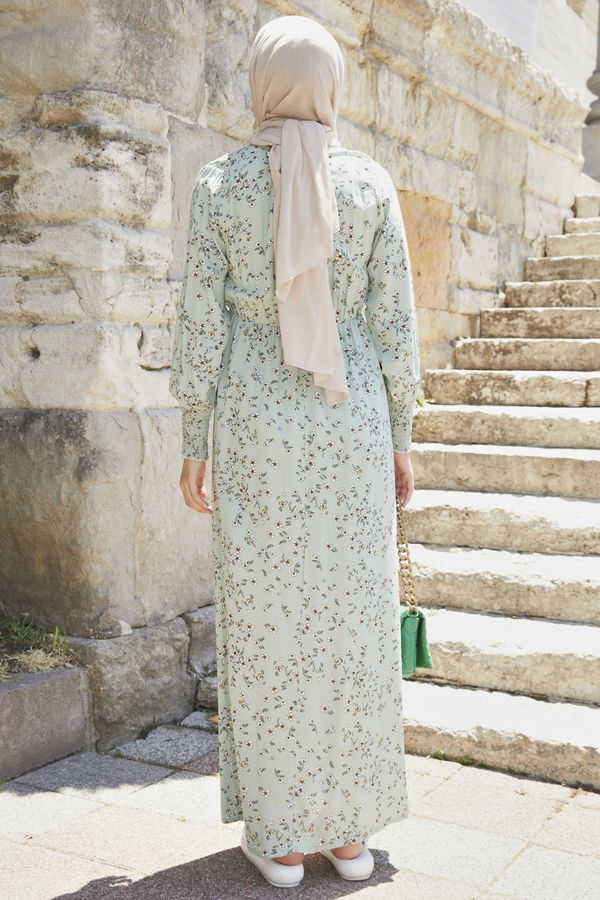 Elbise Yeşil - 10344