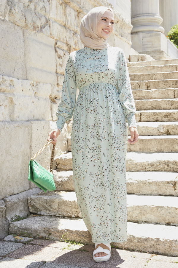 Elbise Yeşil - 10344