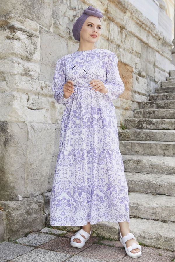 Elbise Lila - 21108
